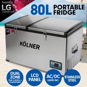 Buy Kolner 80L Portable Fridge Cooler Freezer Camping at Barbeques
